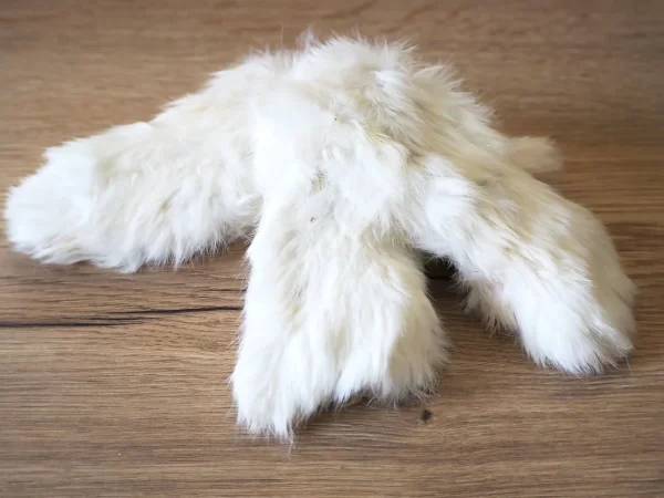 Rabbit Skin With Fur 200g