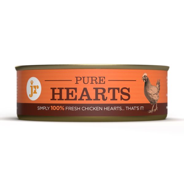 JR Pets Chicken Hearts Toppers and mixer 80g