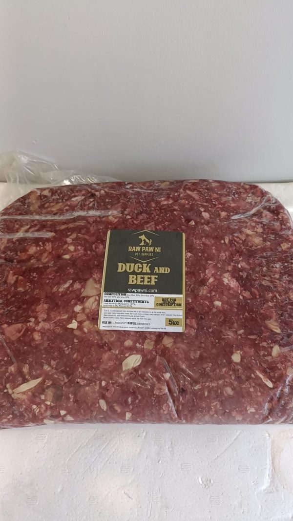5kg Duck And Beef 80/10/10